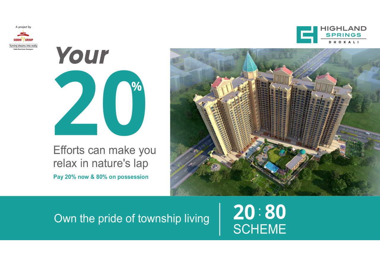 1 BHK flat in Dhokali Thane West