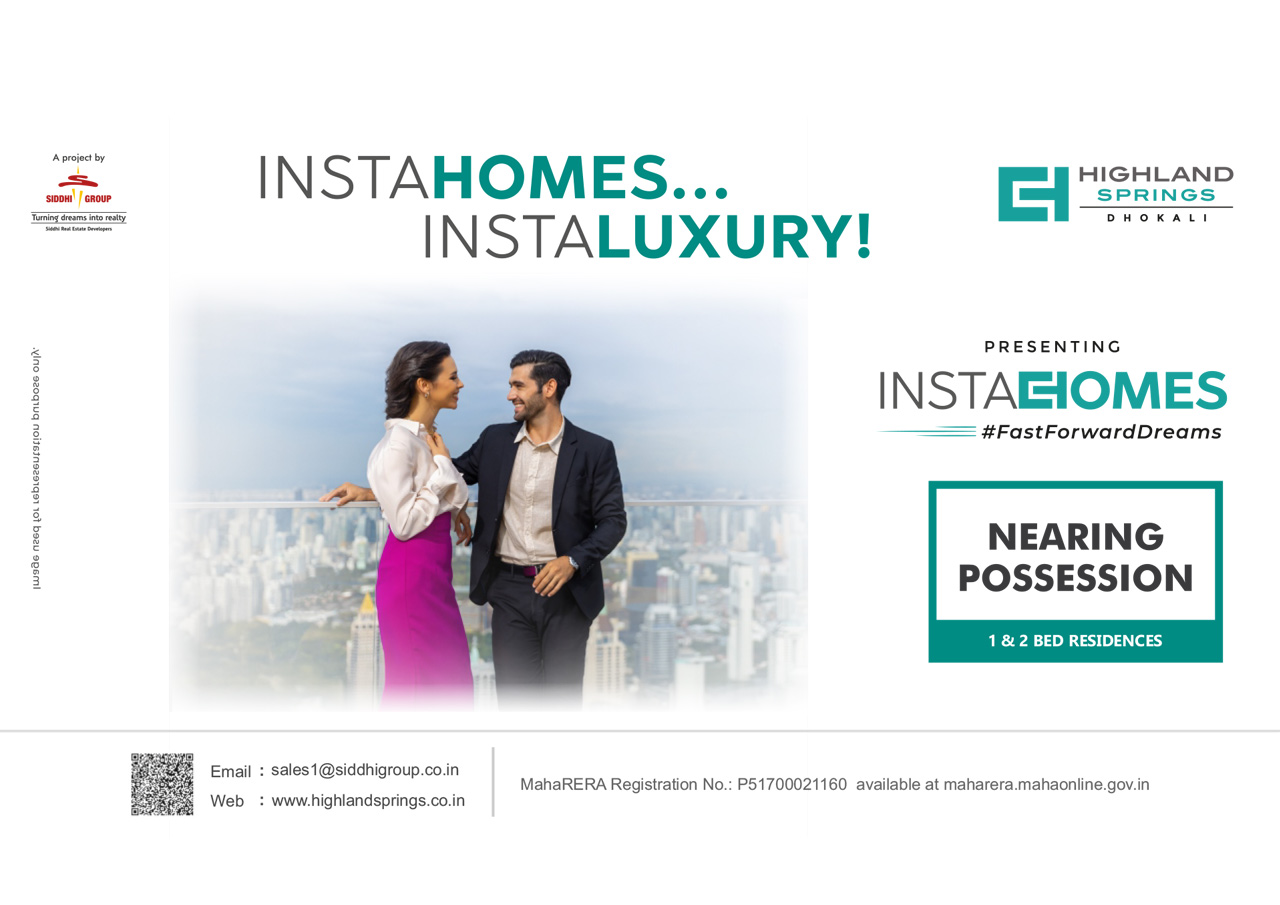 1 BHK flat in Dhokali Thane West