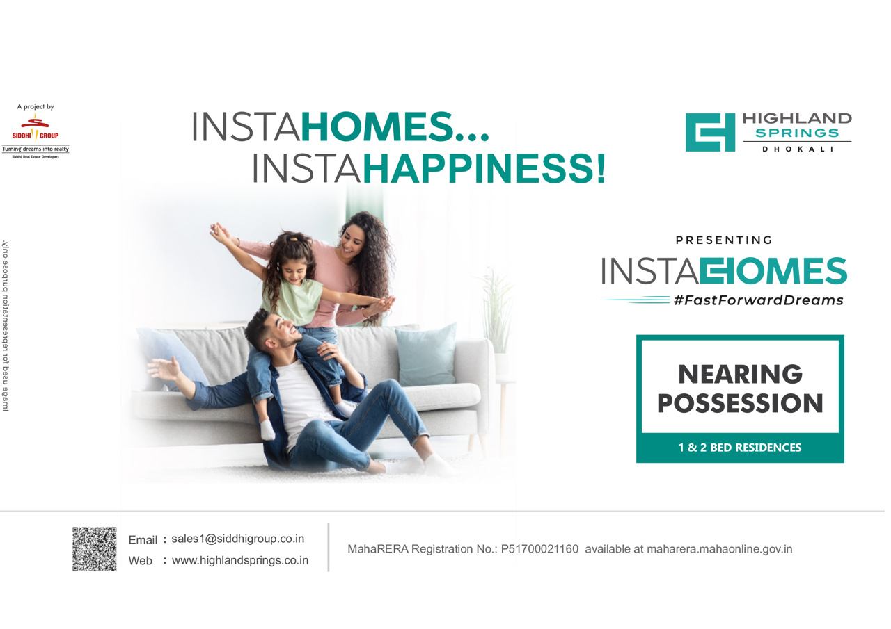 1 BHK flat in Dhokali Thane West
